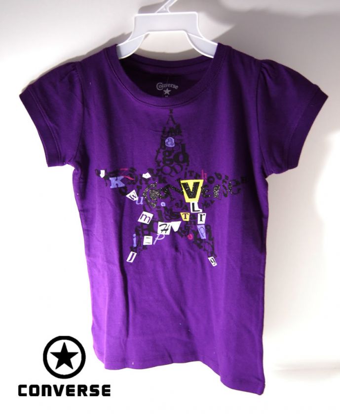 Converse T Shirts, Women Medium  