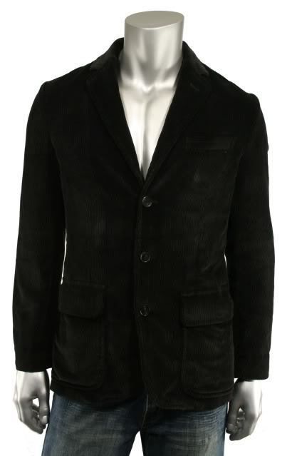 Ralph Lauren RRL Black Corduroy Blazer Jacket L New  