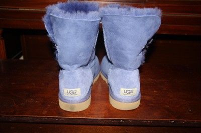 UGG Australia Womens Purple Bailey Button Boots. Womens Size 9 Perfect 