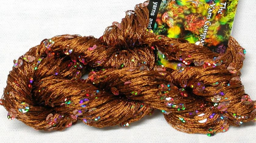 Great Adirondack Yarn Solid Sequins In 7 Colors  