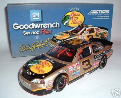 1998 Dale Earnhardt Sr. #3 Bass Pro Shop 1/24 CWB  