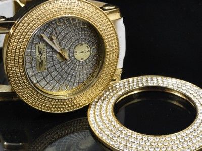   Jojo/Jojino/King Master Genuine Diamond Watch+4 Row Custom Free Bezel