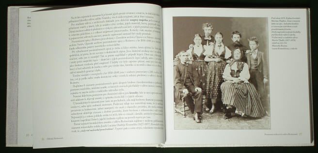 BOOK Czech Folk Costume Roznov Moravia traditional KROJ  