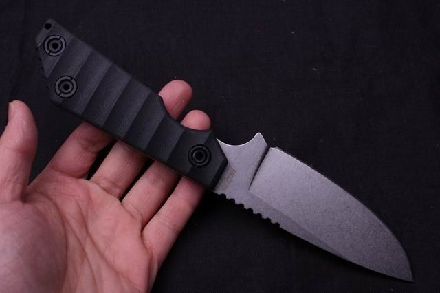 Kydex Sheath D2 Steel 60HRC Tactical Fixed Blade Hunting Combat Knife 