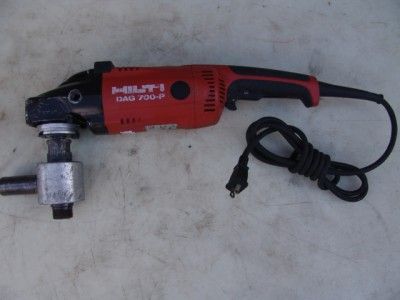 HILTI DAG 700 P ANGLE GRINDER & CORE DRILL ATTACHMENT 8500RPM  