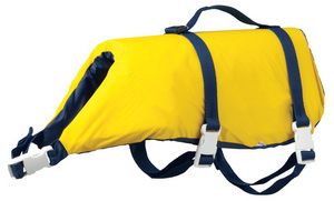 Onyx Yellow Dog Life Jacket Vest   Large (60   80 lbs.)  