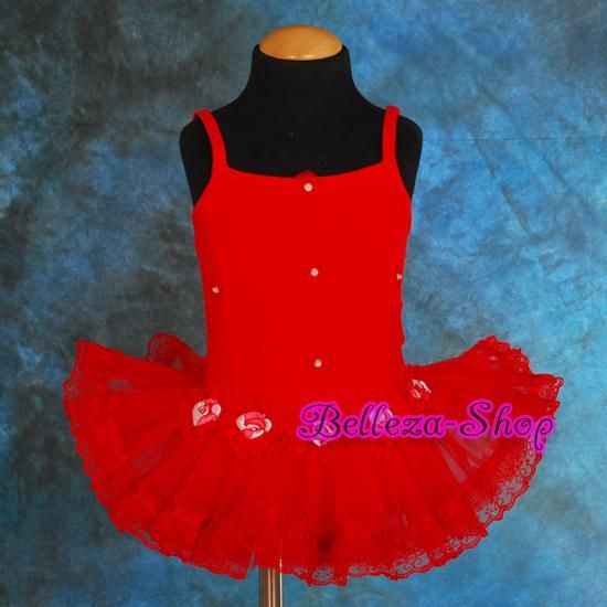 Girls Ballet Dancing Tutu Costume Dress SZ 1T 5 BA019  