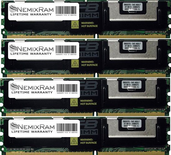 8GB 4X2gb HP WORKSTATION XW6400 XW6600 XW8400 XW8600 MEMORY DDR2 667 