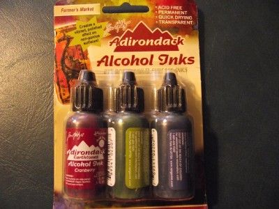 ADIRONDACK ALCOHOL INKS METAL MIXATIVES 9 COLORS NIP  