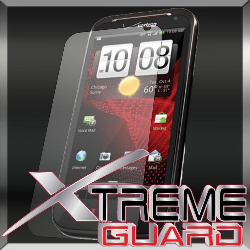 NEW HTC Rezound Invisible LCD Screen Protector Cover Skin by 