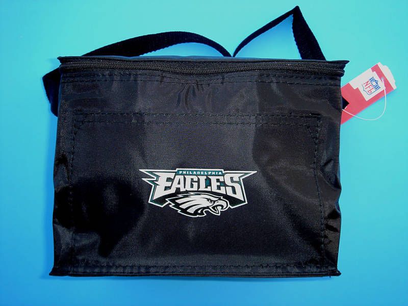 LUNCH CAN COOLER TOTE BAG PHILADELPHIA EAGLES FOOTBALL  