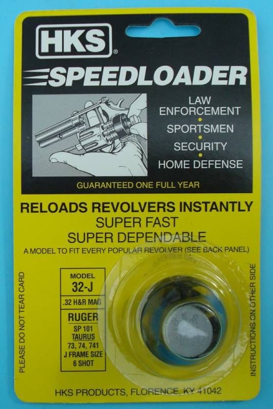 HKS 32J Speed Loader 6 Shot 32cal S&W Ruger Taurus 32 J  