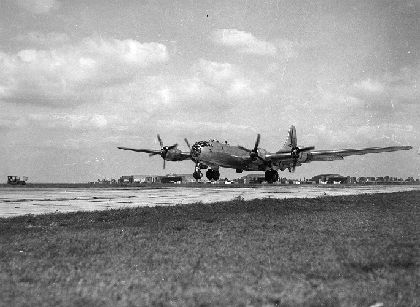 At the end of hostilities in Europe, MacDill transitioned to a B 29 