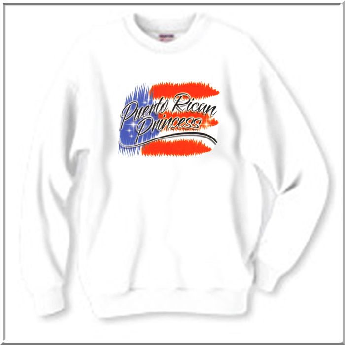 Puerto Rican Princess Rico Flag Sweatshirt Hoodies KIDS  