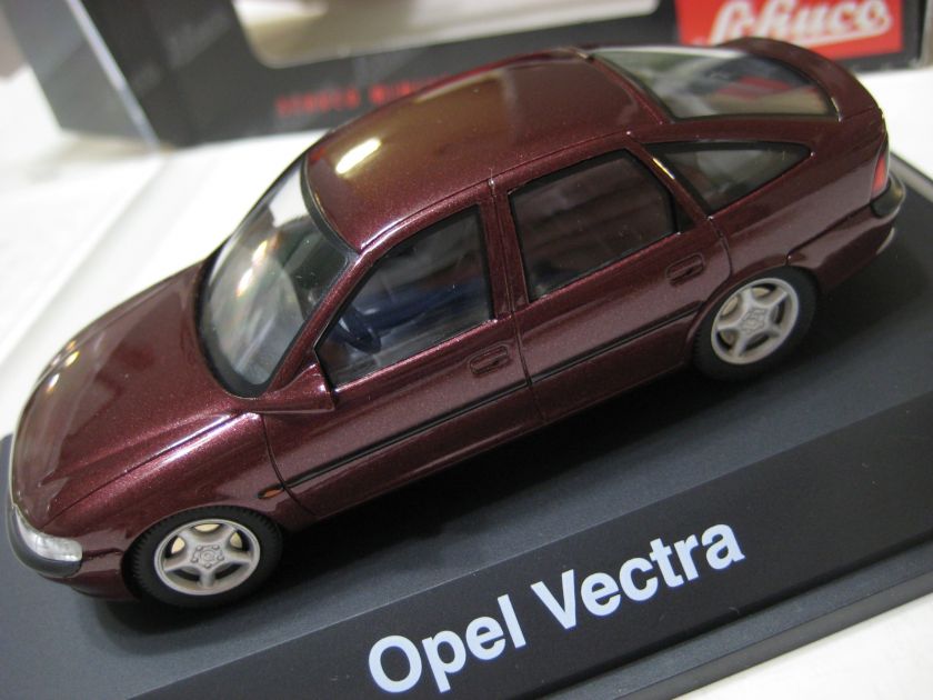 Schuco (Germany) Metallic Brown/Maroon Opel Vectra Fliessheck 143 