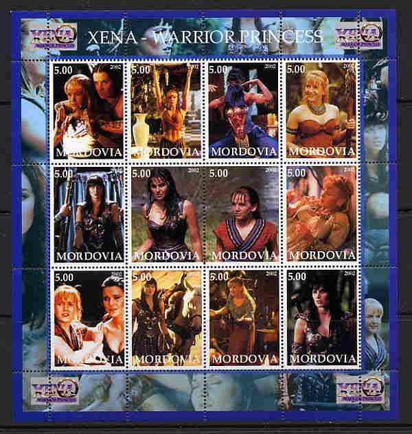 XENA THE WARRIOR PRINCESS 2002 TRIBUTE MINT SET OF 36  