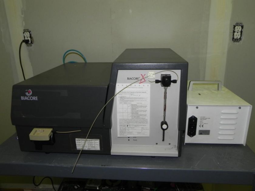 GE BIACORE X PROTEIN INTERACTION ANALYZER BR1100 28 WITH MANUALS 