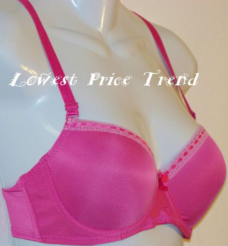 BRA BR9666PL LACE TRIM32B 34B 36B 38B 34C 36C 38C 40C  