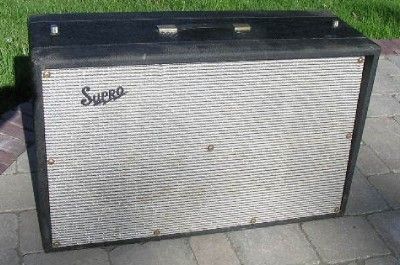 Vintage SUPRO Guitar Amp Cab Speaker  