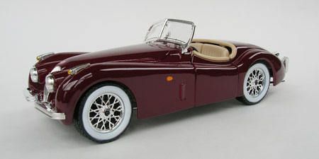 NEW 124 BURAGO JAGUAR XK 120 ROADSTER  