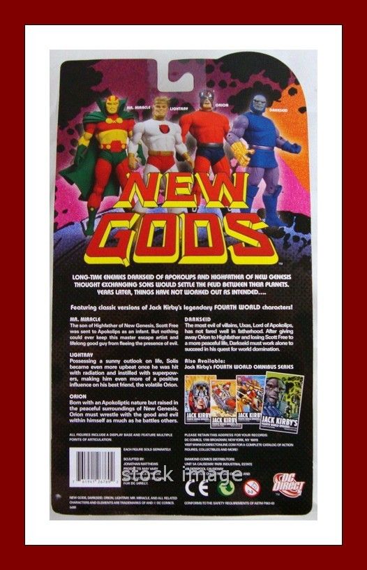 New Gods Series 1 Lightray Action Figure DC Direct MIP  