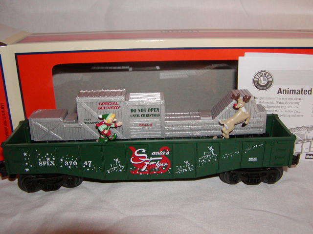   Animated Gondola Car MIB New 2011 Christmas Santa 023922370471  