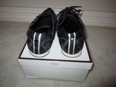 Auth Coach Signature Logo Kelsie Shoes Sneakers 6.5 M  