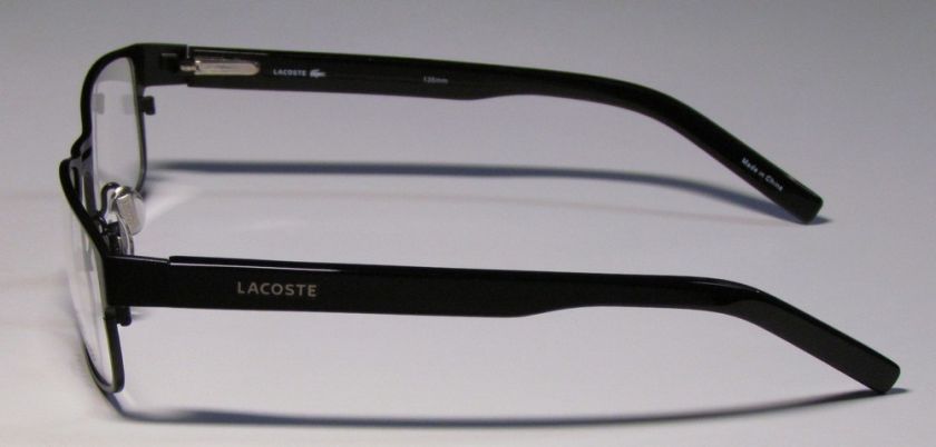 NEW LACOSTE 12036 52 17 135 BLACK MODERN OPTICAL EYEGLASSES/FRAME 