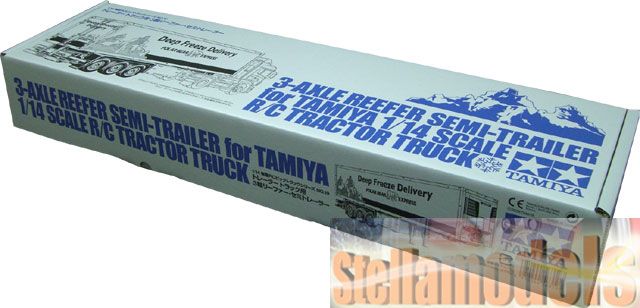 56319 TAMIYA 3 Axle Reefer SEMI TRAILER NEW RELEASE  