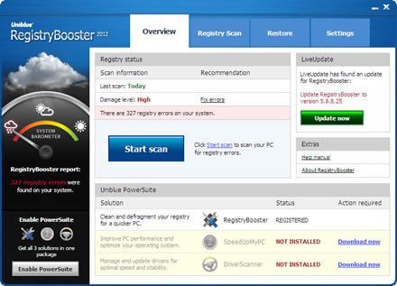   you can also defragment your registry for extra speed and efficiency