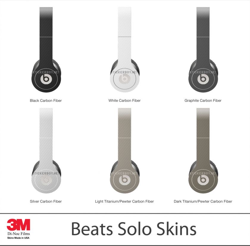 Carbon Fiber Series Series Beats Solo Skins