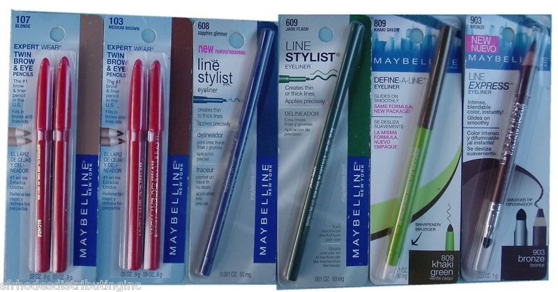 Discontinued Maybelline Brow & Eye Pencils/Liners  