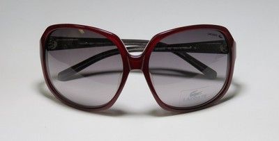 NEW LACOSTE 12635 CONTEMPORARY RED/GRADIENT VIOLET OVERSIZED 