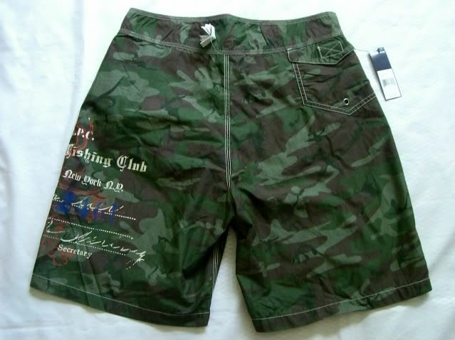 Polo Ralph Lauren Mens Camouflage Swim Trunks  