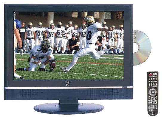 19 Hi Def LCD Flat Panel TV w/ Built In DVD Player  