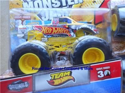 2012 HW TEAM HOT WHEELS FIRESTORM Monster Jam New Truck 1/64 TRUCK 