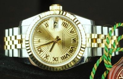   179173 New Style Datejust D Serial 2005 RARE SUNBEAM DIAL  