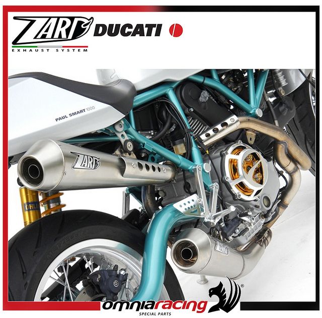 Zard Steel Racing Full Exhaust System Ducati Sport Classic 1000 / Paul 