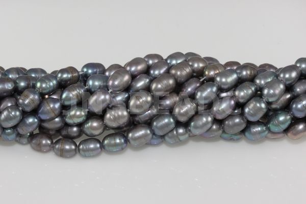 Freshwater Pearl Peacock Color 6 7mm Rice 15 16  