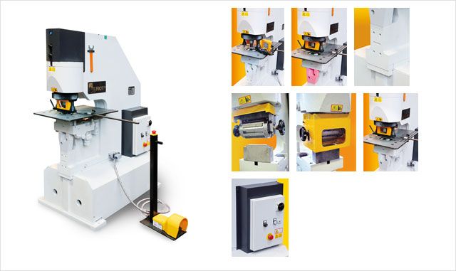 hydraulic single punching machine