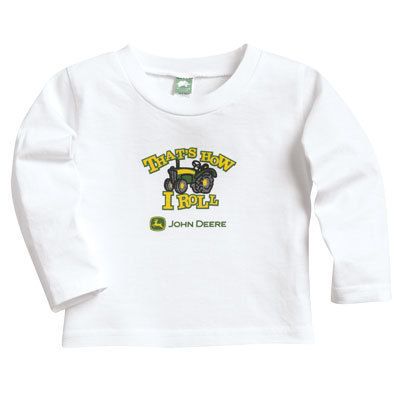 NEW John Deere Thats How I Roll T Shirt 6 24 m 2T 4T  