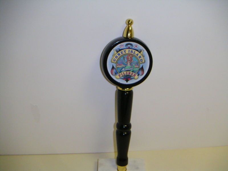 Beer Tap Handle, Coney Island Pilsner Mermaid  