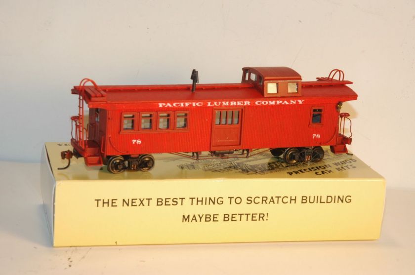 Pacific Lumber Co Combine Caboose Kit Ho Wood SALE  