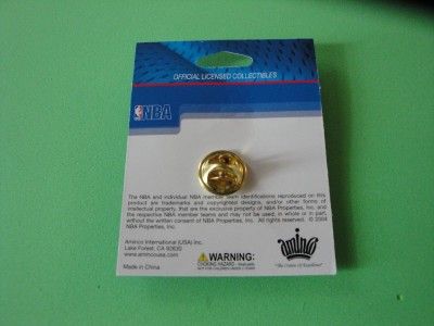 NBA Basketball Hoop Net Hat Pin Enamel Metal Pinback NIP New in 