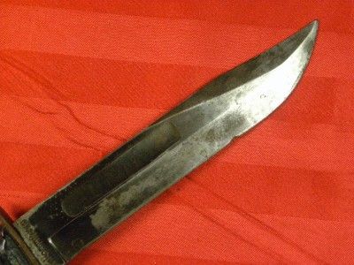 Original US WW2 USMC Camillus MK 2 Fighting Knife with Scabbard