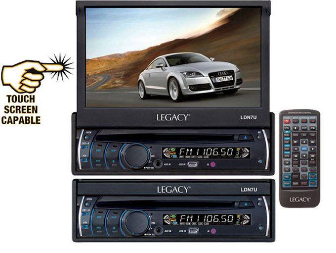 LEGACY LDN7U 7 TOUCHSCREEN DVD/CD USB/SD Car Player USB/SD Aux 