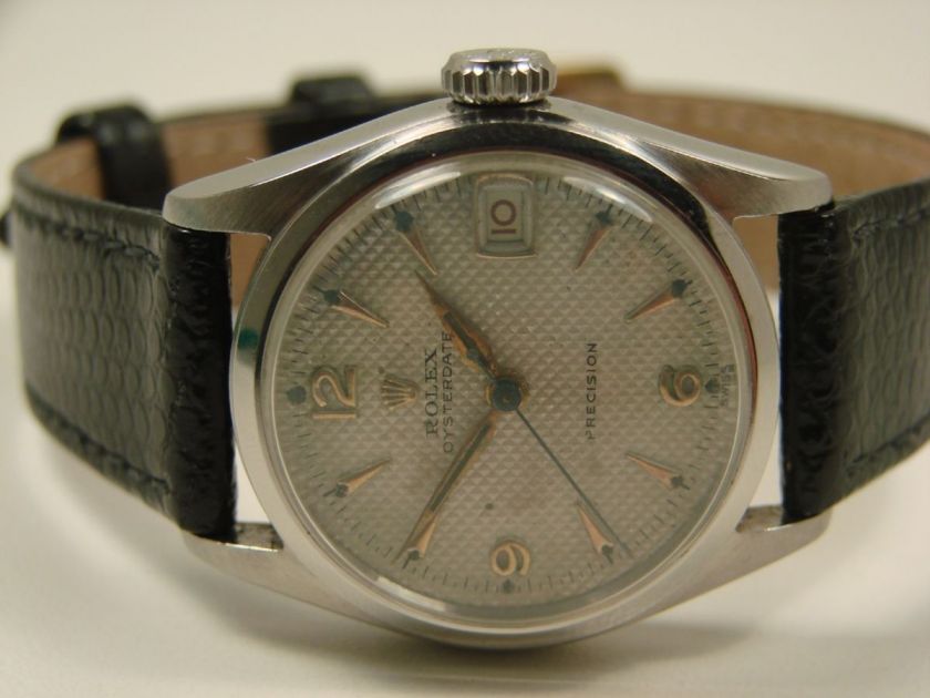 CLASSIC 1950s ROLEX OYSTER DATE REF 6066 WATCH. SERVICED.  