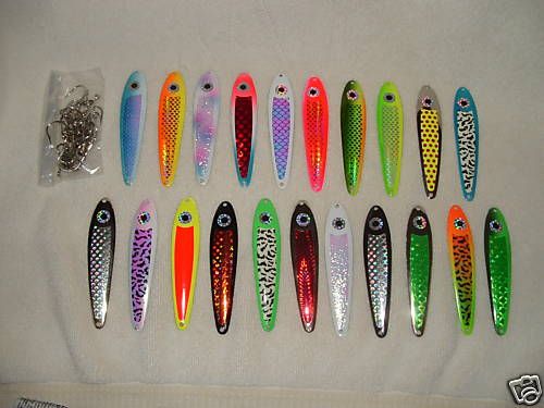 21 LURES SALMON SLAMMER SPOONS   