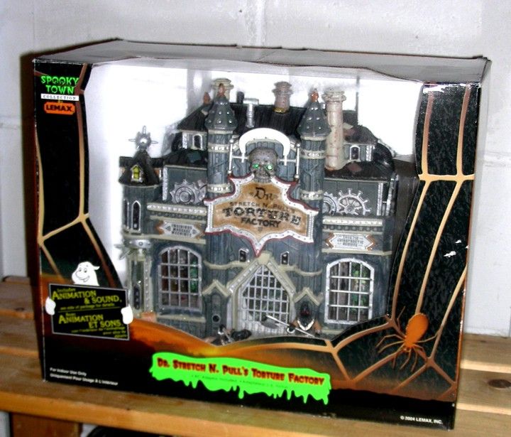 Lemax Spooky Town Collection 21 pieces NRFB Many Large Animated with 