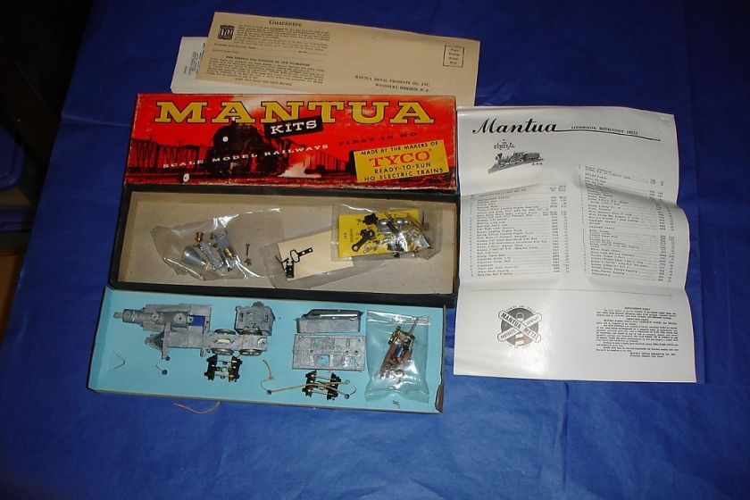   HO 1950s 1960s Mantua Locomotive THE GENERAL Die Cast Unbuilt BOXED